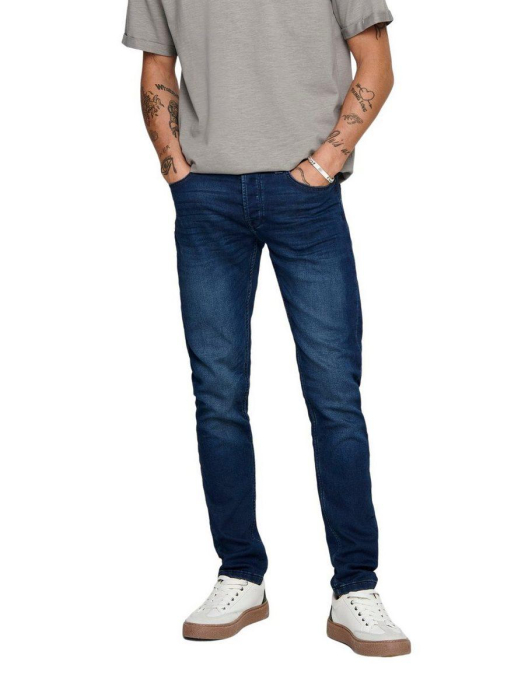 Blugi slim fit ONSLOOM JOG DK BLUE PK 0431 [2]