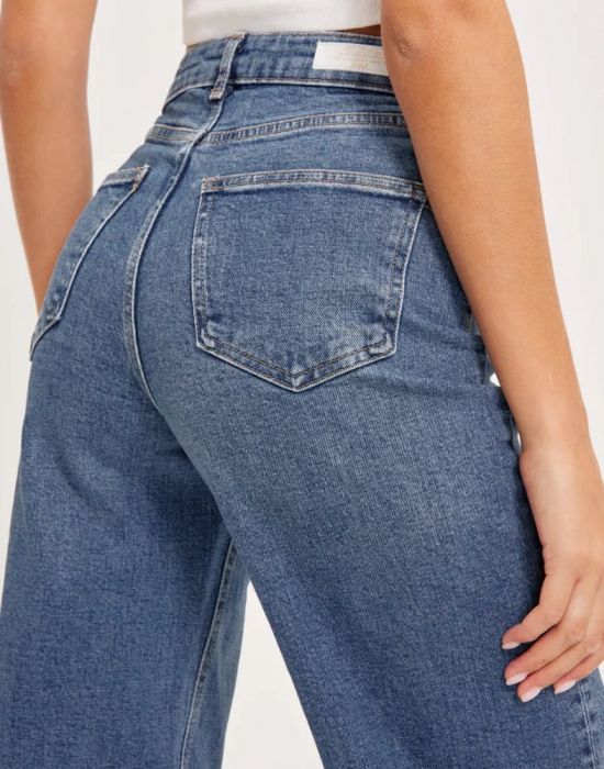 Blugi WIDE LEG cu talie înaltă [2]