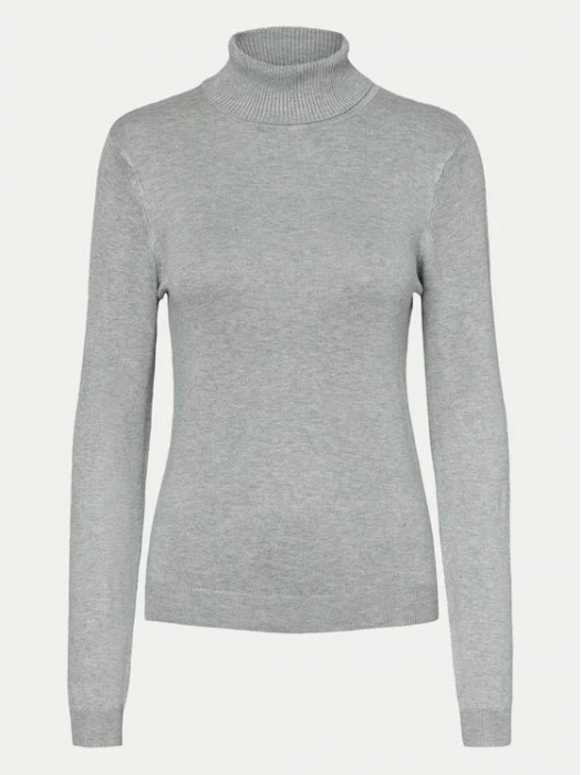 Bluză cu gât Glory Gri Regular Fit [5]