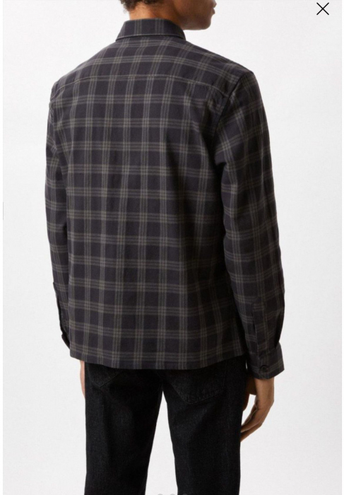 Camasa cu un buzunar si model carouri [3]