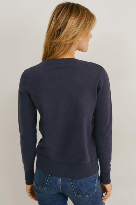 Cardigan cu nasturi regulat fit [3]