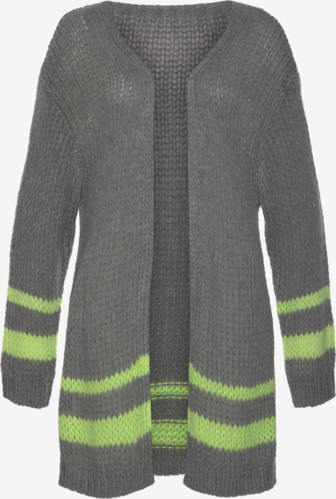 Cardigan tricotat VIVANCE pe Gri Bazalt [3]