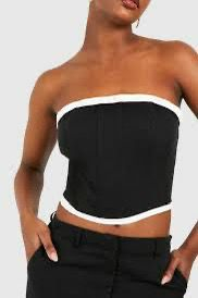 Corset tesut contrast [1]