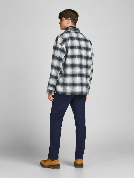Geacă de primăvară-toamnă 'Bane'JACK & JONES pe Gri Metalic, Gri Deschis [4]