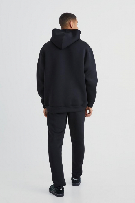 Hanorac simplu cu buzunar cangur [3]