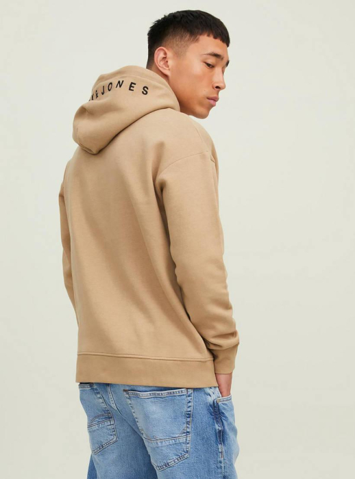 Hanorac simplu cu mâneci lungi și buzunar tip cangur [3]