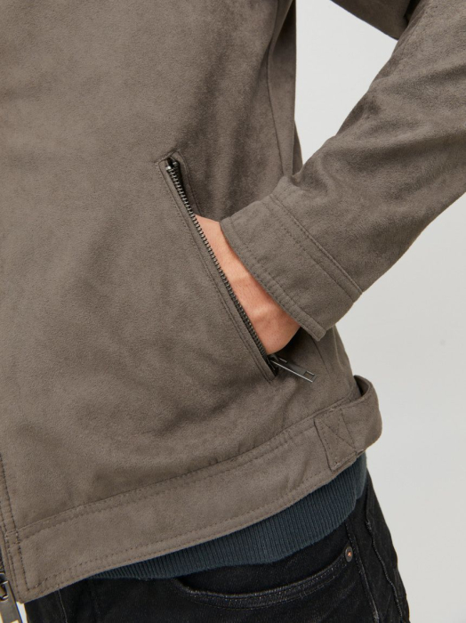 JACHETĂ SINTETICĂ DIN PIELE ÎNTOARSĂ [4]