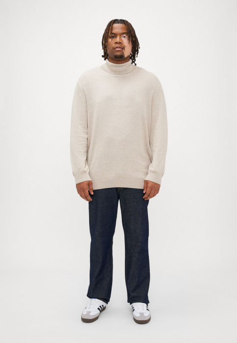 JJEEMIL ROLL NECK - Pulover - oatmeal [2]