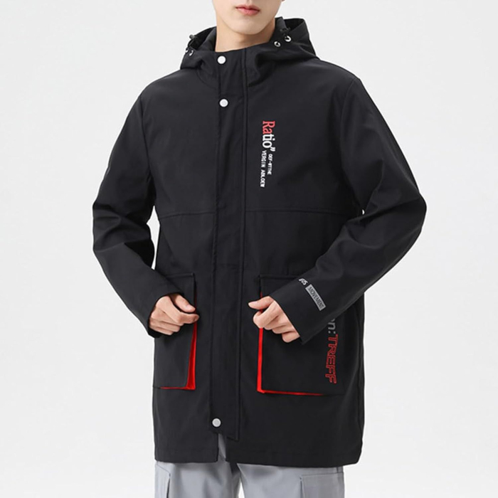 Palton lung pentru bărbați Froyland, jachetă, toamnă, iarnă, îmbrăcăminte de exterior, casual, îmbrăcăminte de lucru, rezistentă la vânt, protecție împotriva frigului [2]