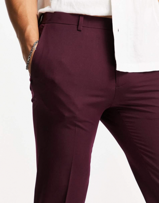 Pantaloni de costum Burton  croială skinny [3]