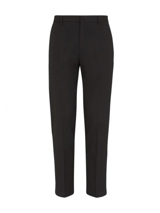 Pantaloni eleganți negri slim fit [5]