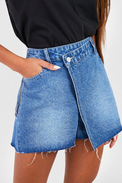 Pantaloni-fusta din denim [1]