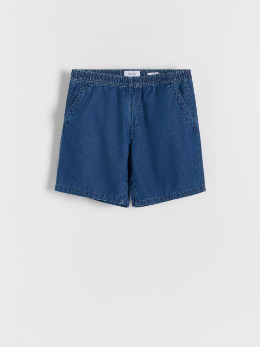 Pantaloni scurți jogger chino din denim [3]