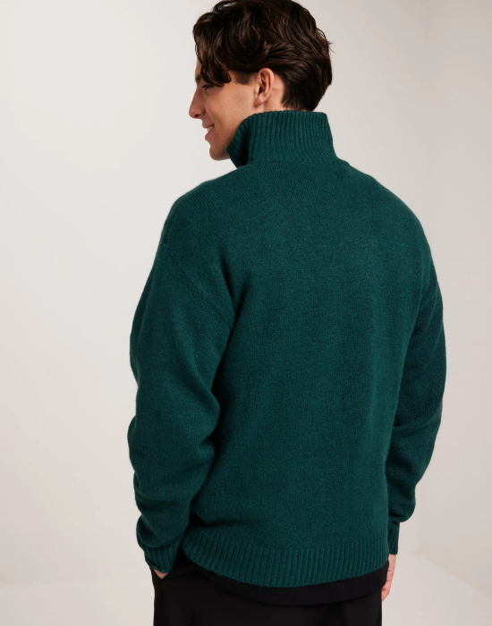Pulover JOROLLIE KNIT cu fermoar pe jumătate [3]