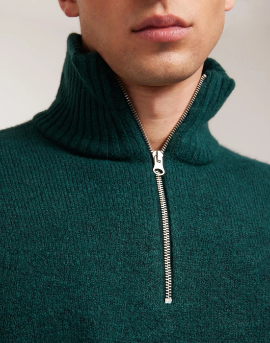 Pulover JOROLLIE KNIT cu fermoar pe jumătate [4]
