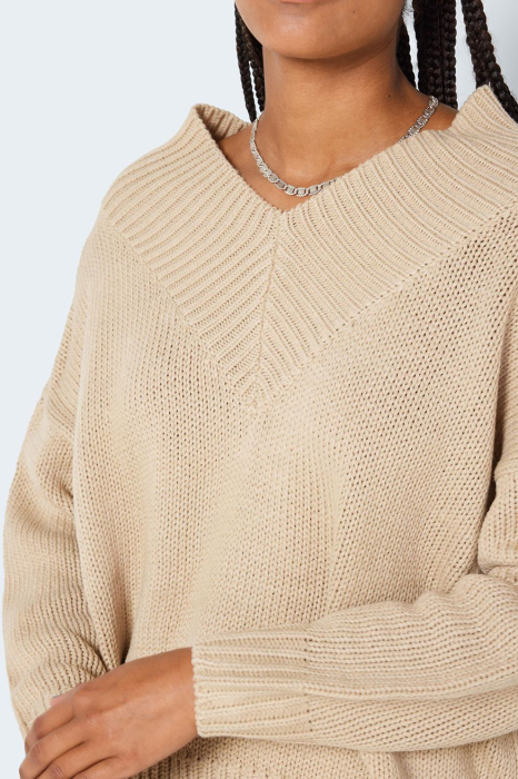 Pulover supradimensionat cu maneci cazute [3]