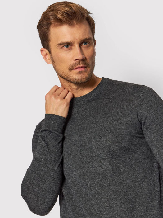 Pulover Town Gri Regular Fit [2]