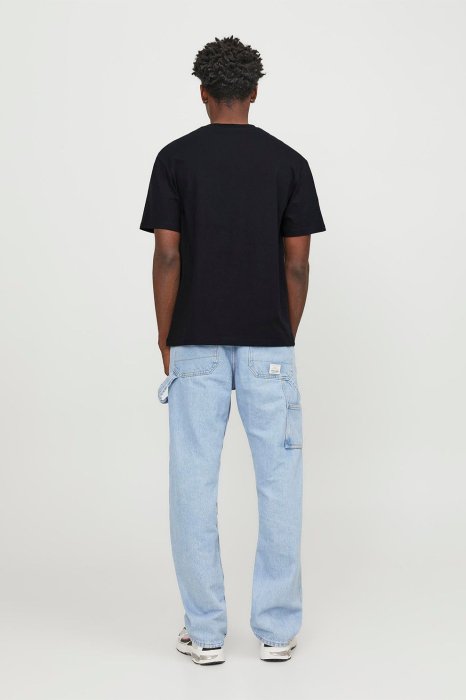 ricou relaxed fit de bumbac cu imprimeu, Negru [4]