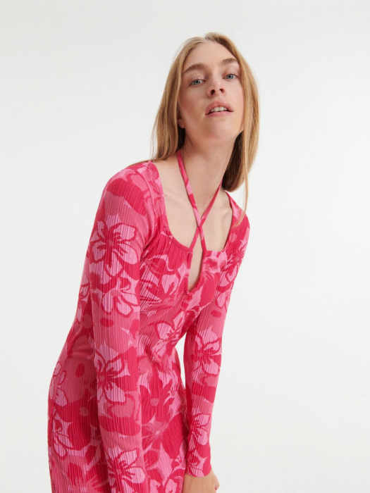 Rochie cu model floral [2]