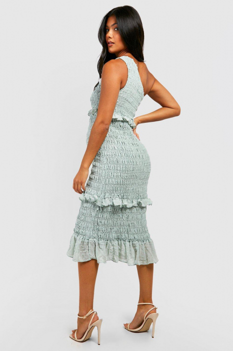 Rochie cu un umar de maternitate [2]