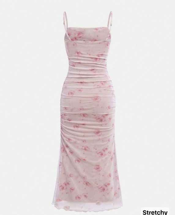 Rochie eleganta cu imprimeu floral [2]