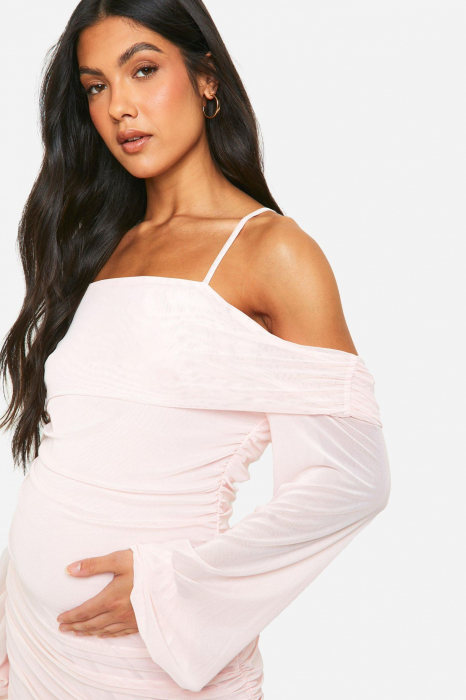 Rochie maxi bodycon de maternitate [4]