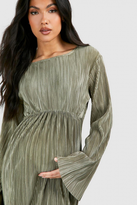 ROCHIE MAXI MATERNITY PLISATĂ [4]