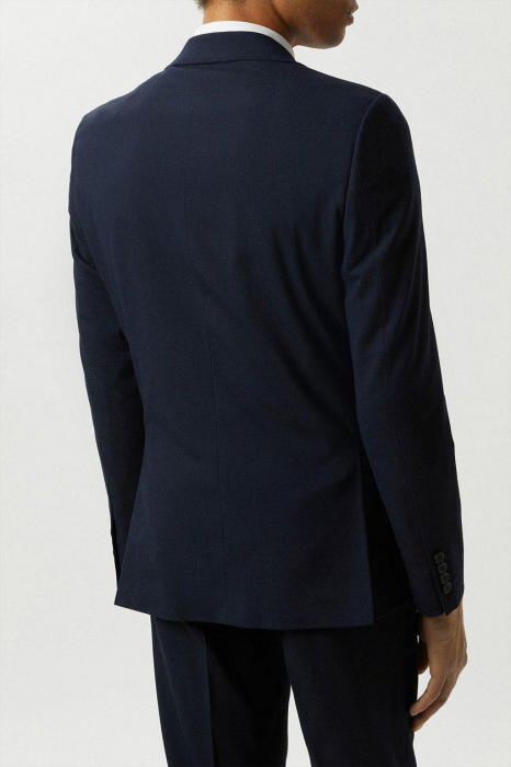 Sacou de costum bleumarin Slim Fit [5]
