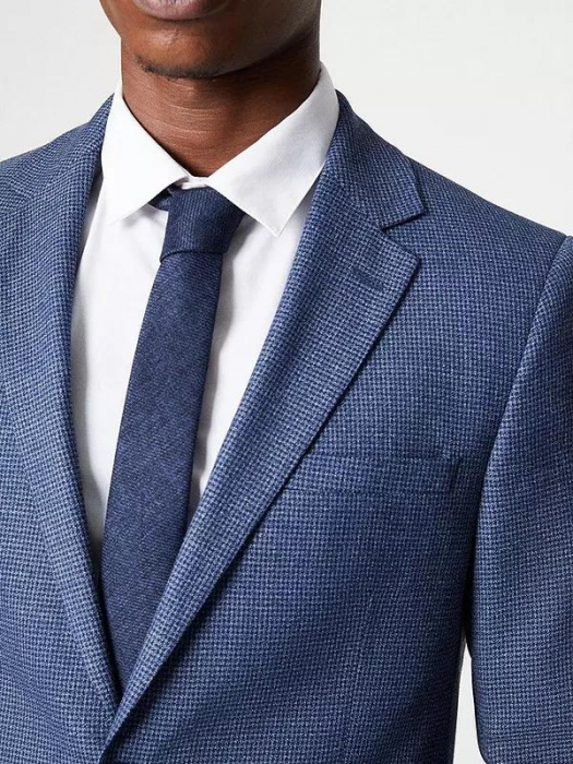 Sacou de costum subțire Burton Blue Puppytooth [2]