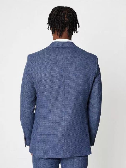 Sacou de costum subțire Burton Blue Puppytooth [3]