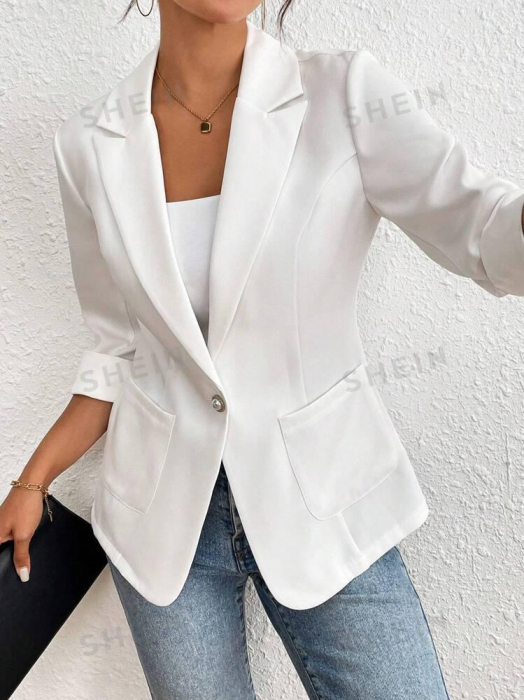 Sacou elegant alb [2]