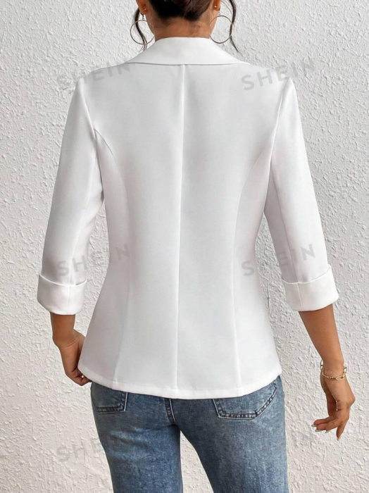 Sacou elegant alb [3]