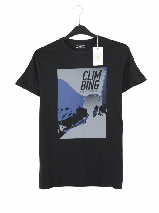 Tricou negru cu imagine [1]