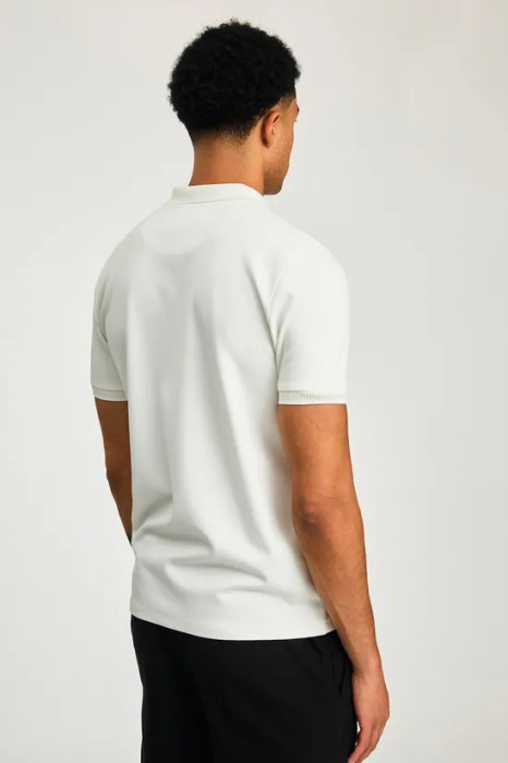 Tricou polo cu mânecă scurtă și guler cu fermoar [2]
