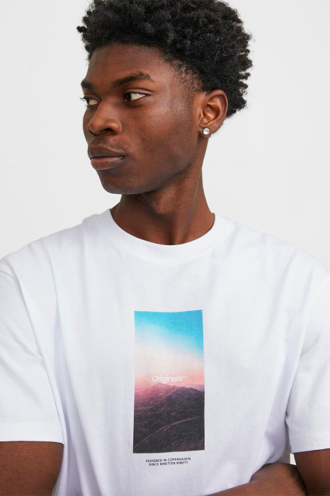 Tricou relaxed fit de bumbac cu imprimeu [4]