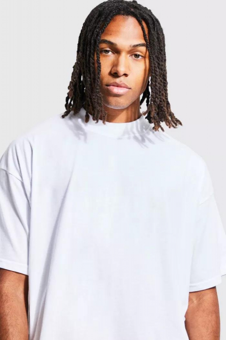 TRICOU SIMPLU SUPRADIMENSIONAT CU GULER LUNG [3]