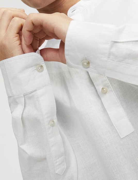 TUNICĂ DE VARĂ JJESUMMER CĂMAȘĂ DIN AMESTEC DE IN LS SN - Cămăși de in [4]