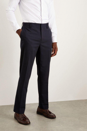 PANTALONI - Pantaloni de costum bleumarin slim fit
