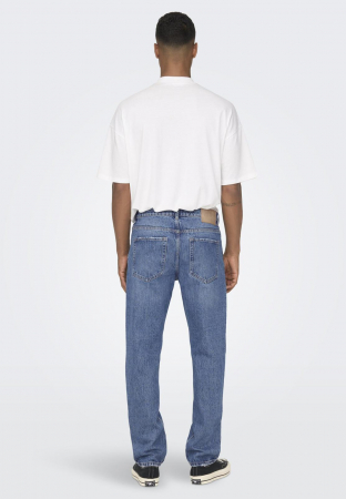 Blugi loose fit - medium blue denim [1]