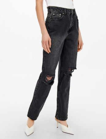 Blugi ONLY talie normala-ROBYN STRAIGHT [3]