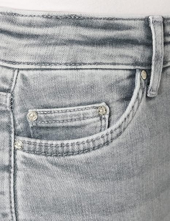 Blugi skinny cu talie înaltă Blush si nasturi [4]