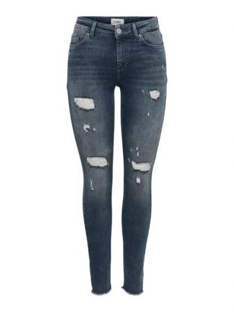 Blugi skinny Only pentru femei  albastru gri special [3]