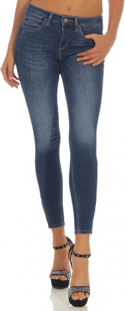 Blugi skinny Only pentru femei cu fermoar [6]