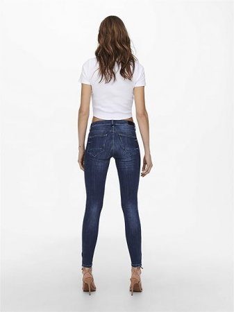 Blugi skinny Only pentru femei cu fermoar [2]