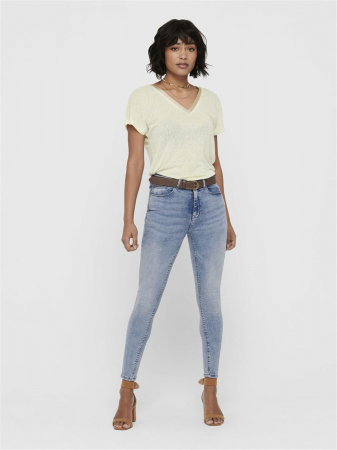 FEMEI - Blugi skinny talie inalta-PAOLA SKINNY