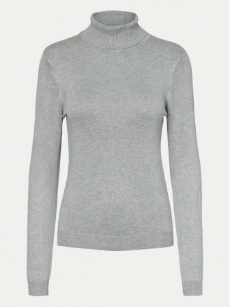 Bluză cu gât Glory Gri Regular Fit [4]