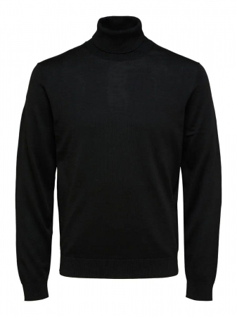 BLUZE - Bluza pe gat negru