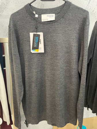 BLUZE - Bluza subtire gri