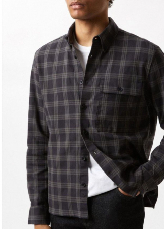 Camasa cu un buzunar si model carouri [0]