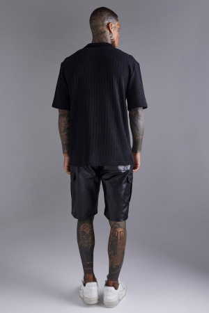CAMASA OVERSIZED DIN CROCHET CU MANECA SURTA [1]